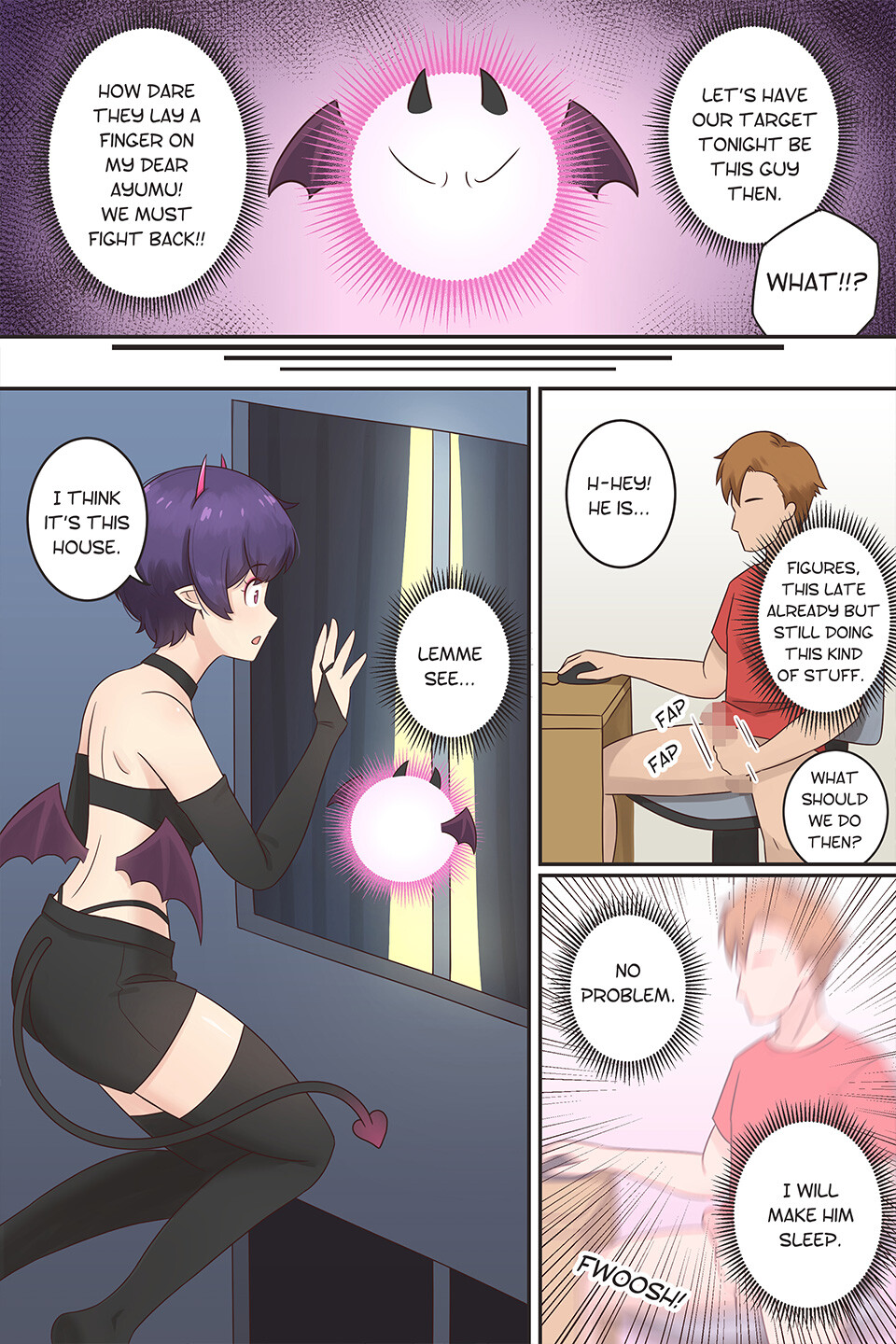 Hentai Manga Comic-My Life as a Succubus-Chapter 3-4